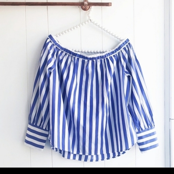 Thomas‎ Mason for J.Crew  off-the-shoulder - Picture 3 of 4